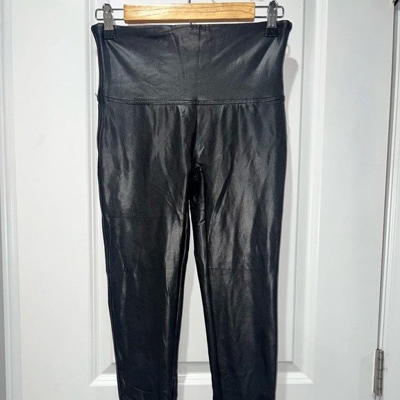 Spank faux leather leggings size Large never worn - Picture 1 of 3